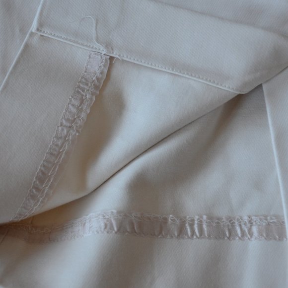 J Crew No2 Pencil Skirt Off White Stretch Womens Size 0 New - Picture 4 of 13